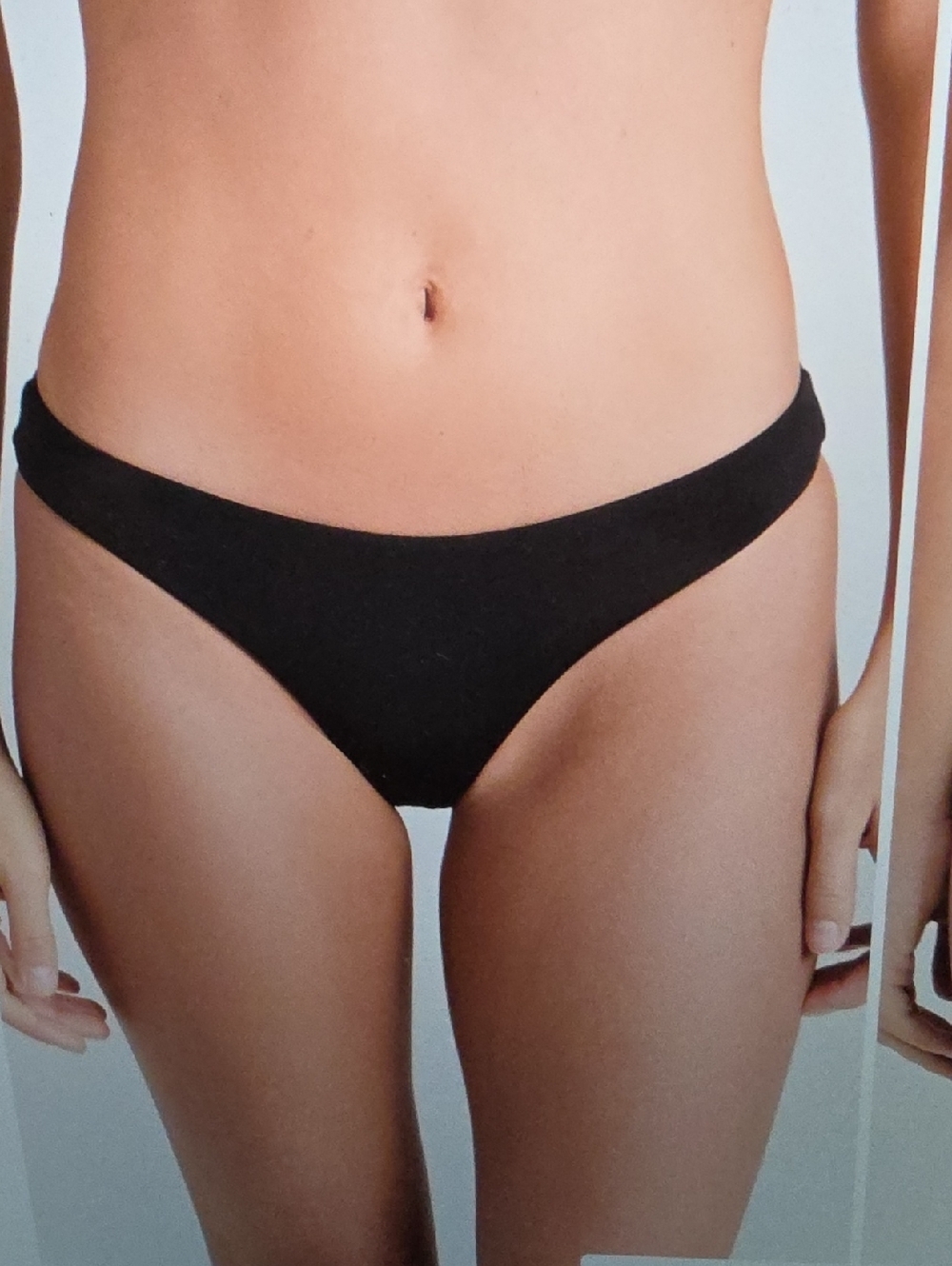 Peixoto Bella Black Bikini Bottom Size L